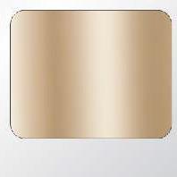 SMOKERS POST WALL MOUNT 12" THICK GAUGE WITH SATIN BRASS FINISH